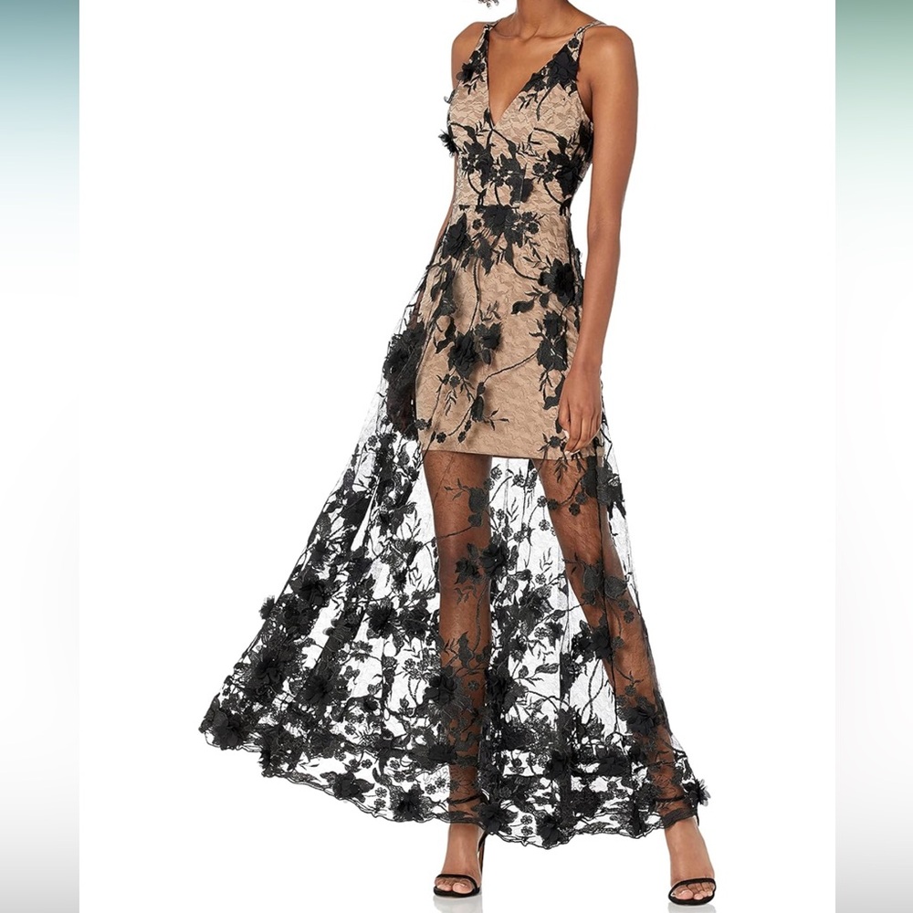 Dress the Population Sidney Maxi Dress NWT Sz XS